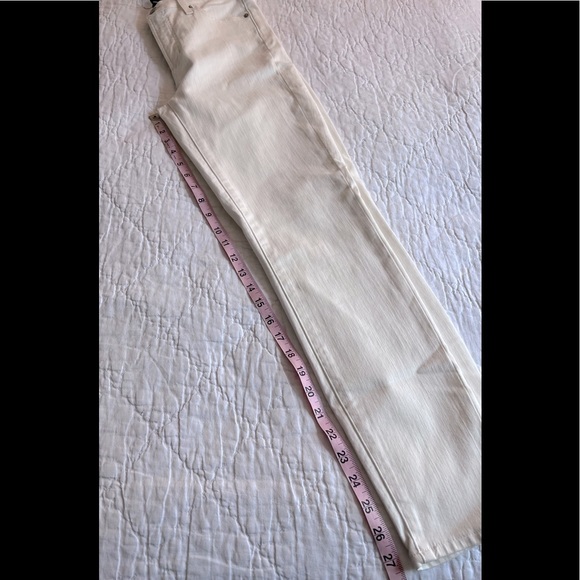 NWT J. Crew 10” Highest Rise Skinny Jeans in White - Picture 11 of 12